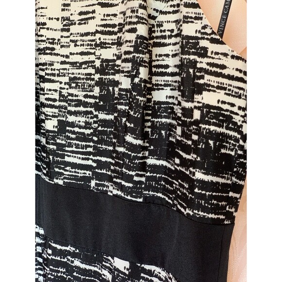 VINCE CAMUTO Maxi Halter Dress Sz 2 Resort Cruise Fairy Travel Party Lux *Note - Picture 11 of 16